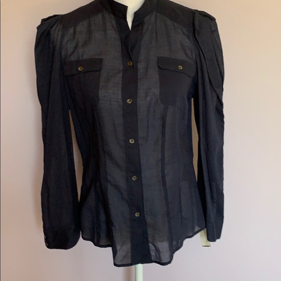 Diane Von Furstenberg Tops - 🌹2X Host Pick🌹Elegant DVF Navy Blouse